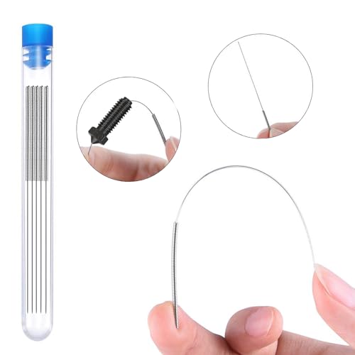 10PCS Hardened Steel Nozzle Kit for Anycubic Kobra 2, Kobra 2 Neo, Kobra 2 Pro, Kobra 2 Plus, Kobra 2 Max 3D Printer (0.4mm Nozzles*10, Cleaning Needles*5, Curved Tweezer*1) - size: Hardened Steel Nozzles * 10, style: Suit for Kobra 2 Series