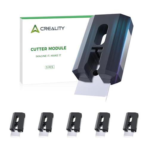 Creality K2 Plus/K2/ K2 Pro Filament Cutter, Original K2 Plus Combo Accessories, Fast Cut Off Filaments, High Durability and Quick Replacement Filament Cutter Module for 3D Printers (5PCS) - size: K2 Series*5