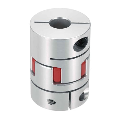 MECCANIXITY Aluminum Shaft Coupling 9mm to 12mm Flexible Spider Coupling L50mm x D35mm Coupler Jaw Spider Shaft Joint Connector for 3D Printers DIY Encoder CNC Router Milling Machine - size: D35mm Fit 9mm to 12mm