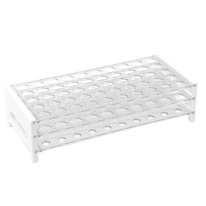 Plastic Test Tube Rack for 15/18 mm Tubes, Hole Diameter is 18.7mm, Holds 50, Detachable, Karter Scientific 208U2 (Pack of 1) - size: 15/18mm, style: Pack of 1