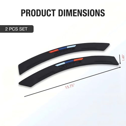 2PCS Car Wheel Arch Anti-Collision Strip, Silicone Protector