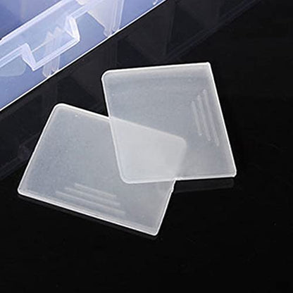 24 Compartment Electronic Component Storage Box Case, SMD SMT Case, Electronic Boxes (7.63 x 5.19 inch)