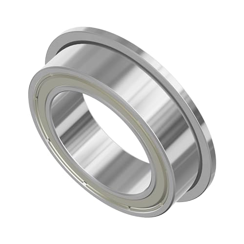 5PCS F6701ZZ Flange Ball Bearing, 12x18x4mm - size: F6701ZZ Size12×18×4mm