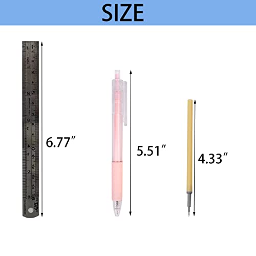 Craft Exact Knife Craft Cutting Tool Paper Cutter Knife Pen Retractable Hobby Knife Blade Art Utility Precision Paper Cutting Carving Tool w/Pocket Clip for DIY Drawing Scrapbooking Tools