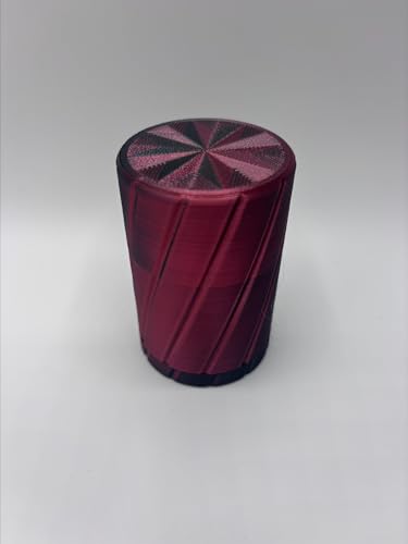 7-Slot Cartridge Storage Station, 3ml Capacity, Multicolor Finish (Black/Red) - color: Black/Red