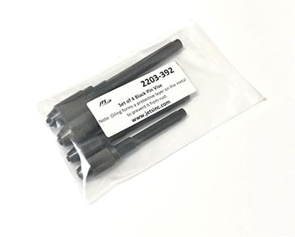 Primmum Quality 4 Piece Pin Vise Set Hand Drill held 4 Sizes Chucks Drilling Vice Jewelry Hobby Crafts by JTS
