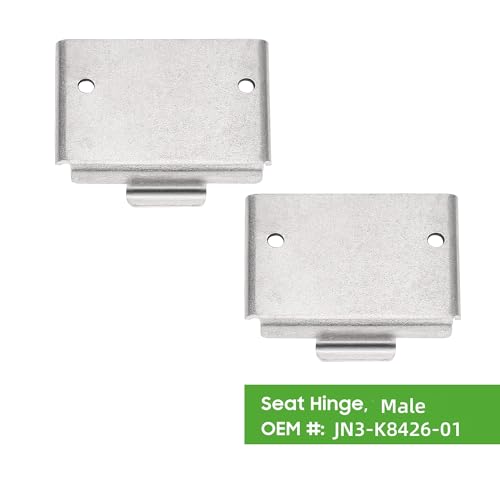 10L0L Golf Cart Seat Hinge Set for Yamaha G&E G8, G14, G16, G19, G20, G22 - style: For Yamaha G22