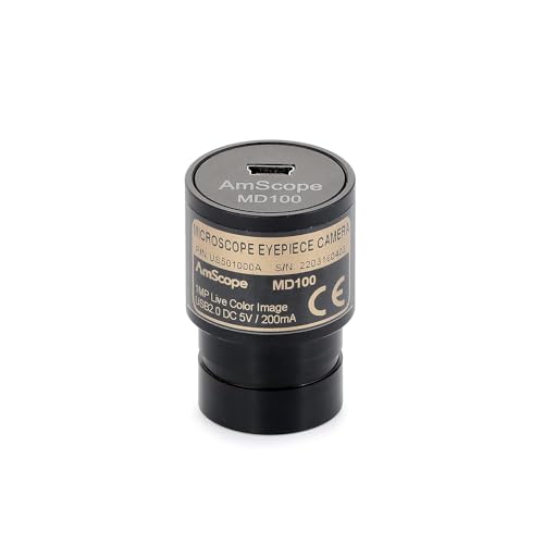 AmScope MD100 Digital Eyepiece Microscope Camera, 1MP