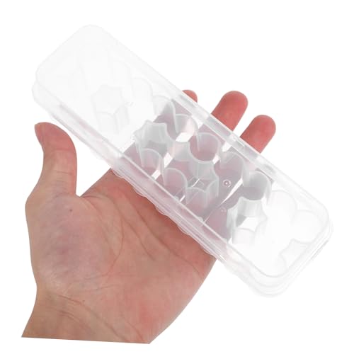 PP Vial Storage Box with Lid, 24 Compartments