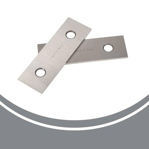 10-Pack 1/8In x 5In Machinist Parallel Set 0.0002In Hardened Precision Machinist Parallel Tools - size: 1/8In Thick 5In Long