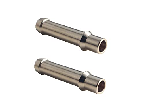 DEWHEL 2pcs Brass 397 Transmission Line Fitting Kit Fits for GM 1996 and Later Snap-in Style Lines