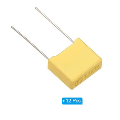 PATIKIL Safety Capacitors 12Pack 0.0047uF AC 275V 10mm Pin Pitch 13x11x5mm - size: 10mm Pin Pitch, style: 0.0047uF
