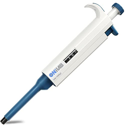 ONiLAB Single Channel Adjustable Pipettor, Micropipette 200-1000μL - size: 200-1000ul