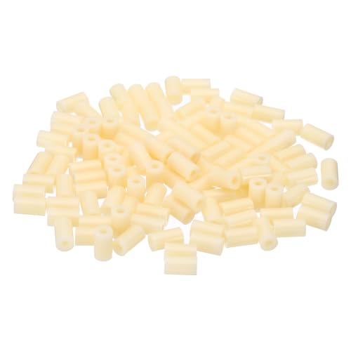 PATIKIL M3 Electrical Outlet ABS Spacers, 120 Pcs 3.2mm ID, 7mm OD, 12mm Length Washer Spacer Assortment Plastic Round Without Threaded,Switch and Receptacle Spacers for M3 Screws - size: 3.2mm ID x 7mm OD x 12mm Length