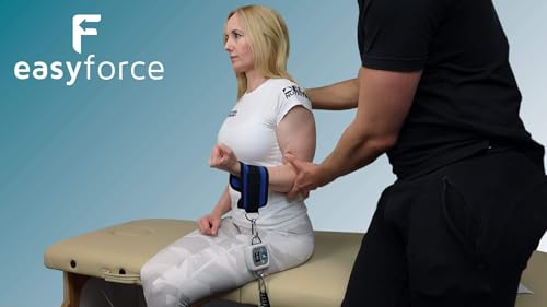EasyForce® Digital Dynamometer - Precision Muscle Strength Assessment for Rehabilitation, Clinically Proven Accuracy, Monitoring Progress, Measure Grip Strength for Fitness and Health.