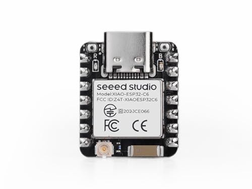 Seeed Studio XIAO ESP32C6 Pre-Soldered Development Board - color: ESP32C6, size: Pre-Soldered