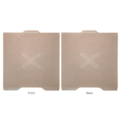 Creality SPARKX i7 3D Printer Double-Sided Gold Texture Print Bed, 265x300mm, Strong Bed Adhesion & Magnetic Force, Flexible and Reusable, Easy Print Removal - size: Dual-Texture PEI Plate