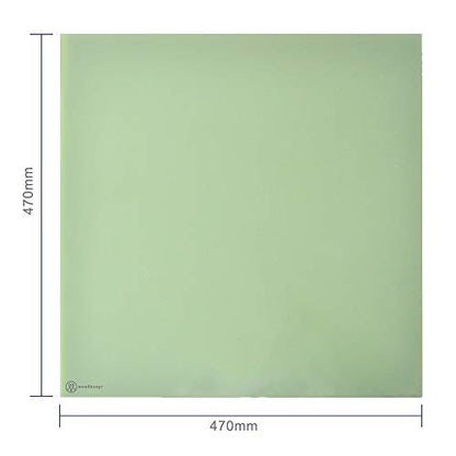 470-470mm 3D Printer Platform Polypropylene Build Plates for CR-10 Max Easy to Remove Better Adhesive Smooth Surface
