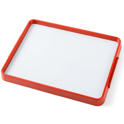 Magnetic Board for Kids - Magnetic Dry Erase Tray (Red) - color: Red