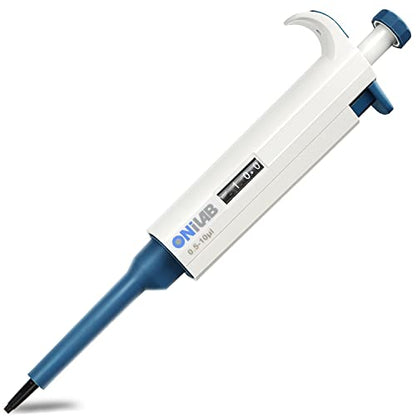ONiLAB Single Channel Adjustable Pipettor, Micropipette 0.5-10μL - size: 0.5-10μl