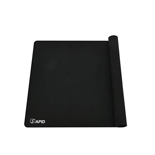Sapid Large Silicone Sheet for Crafts Silicone Mat for Resin Art Painting - color: Black, size: 23.6"L x 15.7"W