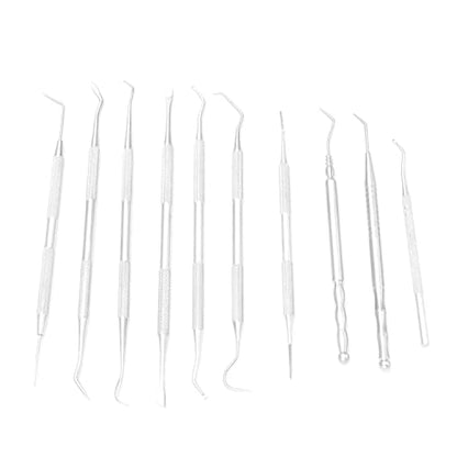 10 Pcs 3D Printer Removal Cleaning Tool Kit (Black) - color: Black