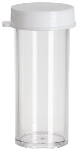 SP Bel-Art Snap Cap Styrene Vials; 3 dram (11ml), PE Cap (Pack of 144) (F17575-0003) Made in USA - size: 3 Dram (Pack of 144)