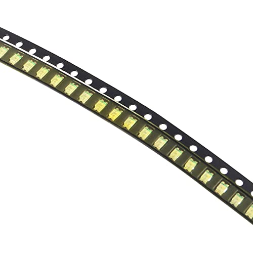 1206 SMD LED Kit 100pcs 5 Colors SMD LED Diode Lights Kit Super Bright Lighting Bulb Lamps,Electronics Components Light,Emitting Diodes (Mini Chip 0.12 x 0.06 inch) - style: 1206