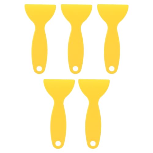 Resin Scraper Set 5 Pack Flexible Rounded Head PVC