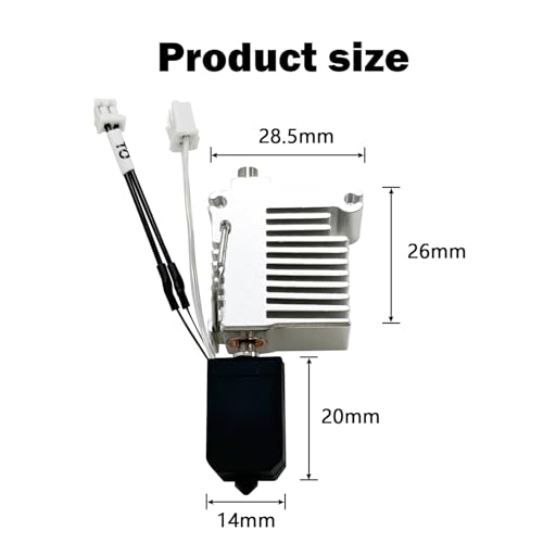 Upgrade 2.0 Version Ceramic Hotend for Kobra 3 Combo/Kobra 3 V2 Combo - size: 0.4mm