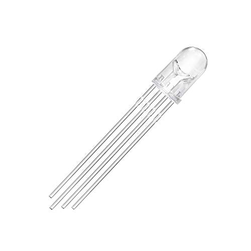 CHANZON 100 pcs 5mm RGB Multicolor LED Diode Lights Common Anode - color: N) Rgb (Common Anode), size: 5mm Round Top