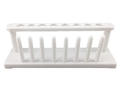 Honbay 8-Well Plastic Test Tube Rack Scientific Lab Tube School Laboratory Supplies Experiment Toy