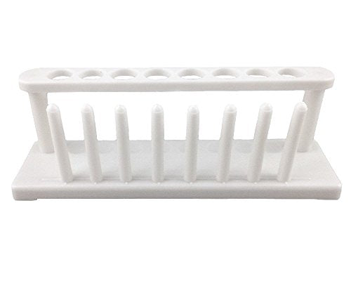 Honbay 8-Well Plastic Test Tube Rack Scientific Lab Tube School Laboratory Supplies Experiment Toy