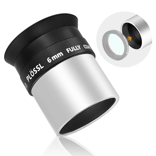 Astromania Telescope Eyepiece 1.25 Inch Plossl Eyepiece Telescope Lense 6mm - size: 1.25" - 6mm
