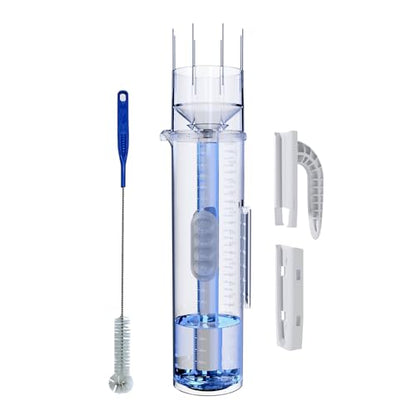 Tropo Precision Rain Gauge, CoCoRaHS Approved, High-Capacity, Dual Units