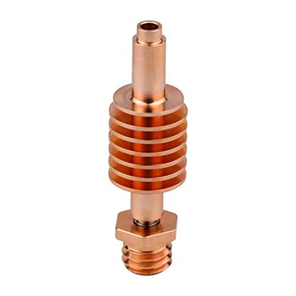 Upgrade Dragon Hotend V2 Heatbreak Core Titanium Copper Standard Flow Feeding Tube Repair Parts High Temperature Compatible with Voron Prusa MK3 3D Printer Phaetus Dragon New SF V2.0 (SF heatbreak) - style: SF heatbreak
