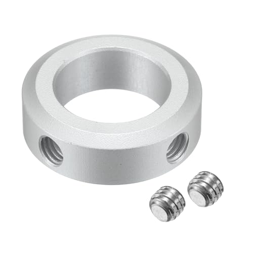 uxcell 32mm OD 10mm Thick Set Screw Shaft Collar for 20mm Shaft 2Pcs