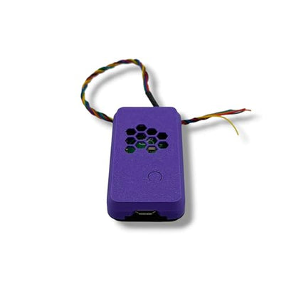 Raspberry Pi Pico Case, Protective Enclosure with Micro-USB Port Access, Passive Ventilation (Purple) - color: Purple