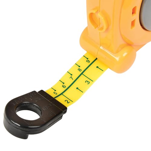 Big Tape Measure for Kids – 5 Ft. Pretend Play Measuring Tape Tool, Inches & Centimeters, Early Math & STEM Learning Toy, Ages 3+