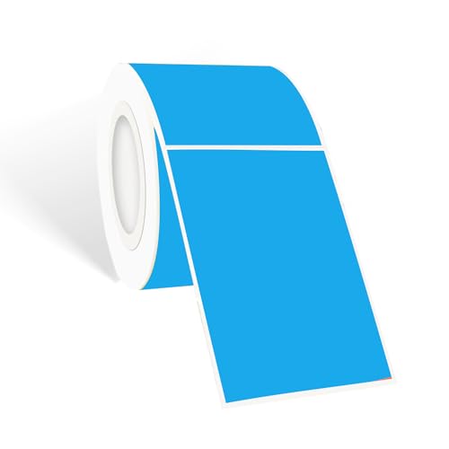 STARLIBOO Colored Labels Stickers 3 x 2 Inch, Removable Rectangle Moving Labels Stickers, 250Pcs Garage Sale Price Stickers, Adhesive Moving Labels for Boxes(Blue) - color: Blue, size: 2*3 inch