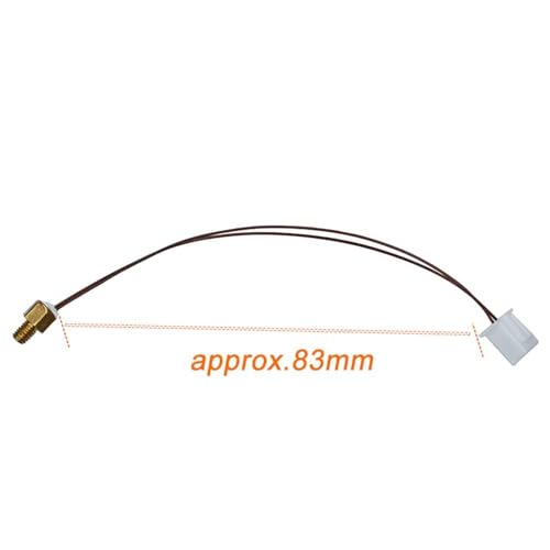 Ender 3 M3 Stud Thermistor, 3D Printer NTC 100K Thermistor by 5Aplusreprap - size: Brass