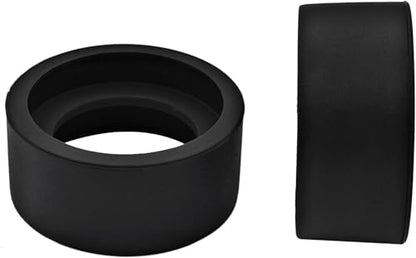 2pcs Industrial Rubber Eyecups for Microscopes-Compatible with 32mm to 36mm Oculars, Replacement Eye Guard for Stereo Microscopes with Flat Surface Angle