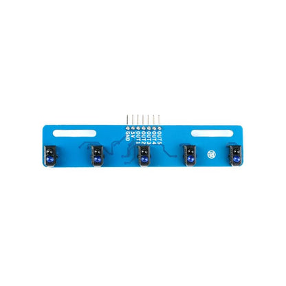 2PCS TCRT5000 Infrared Recognition Sensor IR 3.3V-5V 5 Channel Black and White Line Recognition Track Sensor for Arduino Smart Car Robot
