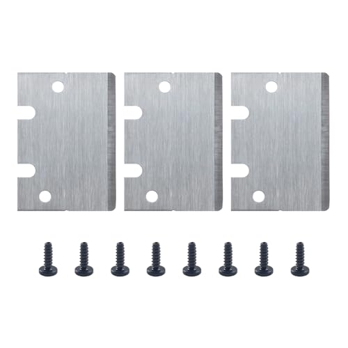 Immdinogo Hot Bed Scraper Blade Kit(3Pcs) for BambuLab X1/P1/A1 Series: Hardened Metal Removal Spatula Scraper Tool to Easy Separation of Print Model from Build Plate 3D Printer Accessories
