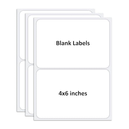 SVNOOC Multi-Use Label Stickers Dry Erase Sticky Notes, Labels for Storage Bin, Wall, Refrigerator, Home, Office, Classroom Use 4x6 inches (6 Pack) - size: 4x6 inches