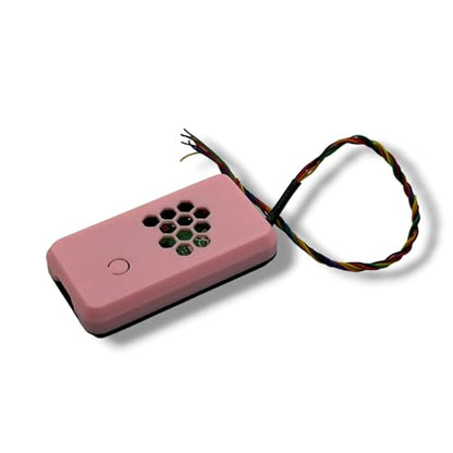 Protective Case Compatible with Raspberry Pi Pico Boards – Micro-USB Access & Passive Ventilation, Snap Case, Wire Access,Plastic (Light Pink) - color: Light Pink