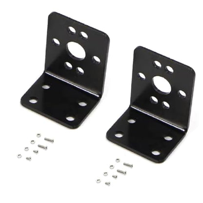 TT Motors Mounting Bracket Holder L Fixed Seat Gear Reduction Motor Holder Bracket with for TT Motors - size: TT Motor Bracket