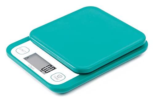 Ozeri® Garden and Kitchen Scale II with 420 Variable Graduation Technology® - color: Teal