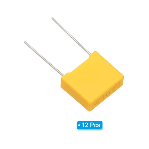 PATIKIL Safety Capacitors 12Pack 0.0022uF AC 275V 10mm Pin Pitch 13x11x5mm - size: 10mm Pin Pitch, style: 0.0022uF