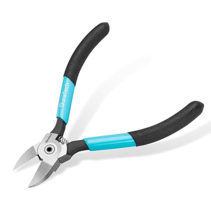 DURATECH 5 Inch Wire Cutter, Precision Flush Cutter with CNC Machined Edges
